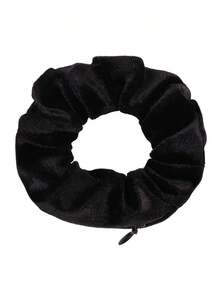 Velvet Hair Ring With Hidden Pocket, Multi-Functional Hair Accessory Pouch, Storage Organizer For Money & Small Items, Zippered Elastic Headband With Secret Compartment For Keys, Cash, Lipstick, Multifunctional Hidden Private Money Concealed Portable Pocket Toiletry Bag Travel Wash Bag Toiletry Travel Bag Makeup Storage Beach Beach Bag Vacation Holiday Essentials School Supplies Travel Essentials Ladies For College Dorm Bathroom