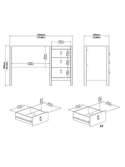 Dmora Desks Workstations view 3