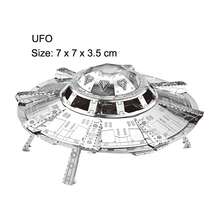 3D 金属拼图 - 航空飞机，3D 金属拼图玩具 - 无需胶水，办公桌装饰，圣诞节和生日礼物！