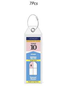 10 pièces Étiquette de bagage pour les essentiels de croisière, porte-étiquette de bagage de croisière, étiquettes de bagage de croisière transparentes pour toutes les compagnies de croisière. Essentiels de voyage, pour sac à dos de voyage, bagage, valise, fournitures scolaires, vacances, camping, accessoires de valise (19 cm * 9 cm)