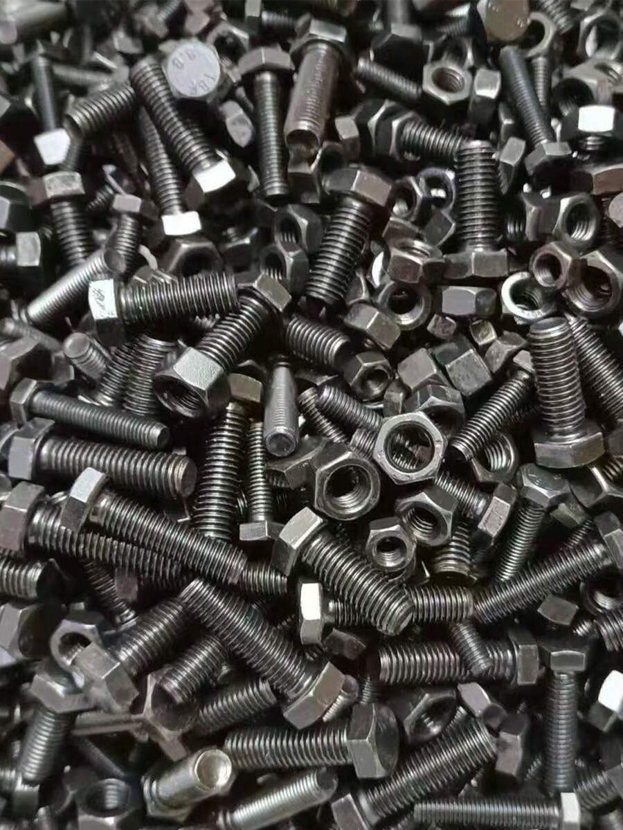 8.8杆螺丝混合1磅套装【配套】，长度30mm/40mm/50mm/60mm混合套装含螺母