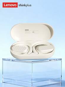 Lenovo Lenovo LK41 Minimalist Business Bluetooth Earphone, Hanging Ear Style, Large Dynamic Driver, High-Quality Audio, Music & Gaming, Long Battery Life, Directional Sound, High-Definition Calls, Smart Noise Cancellation, Open-Ear, Wireless Sports Earphone Compatible With Smartphones & Computers