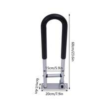 SHIOUCY Grab Bars - Nero, Argento - Visualizzare 5