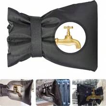 Winterliche Isolations- und wasserdichte Armaturenfrostabdeckung, multifunktional und einfach in verschiedenen Szenarien zu verwenden, Außenrohr-Isolationsabdeckung, für den Winter