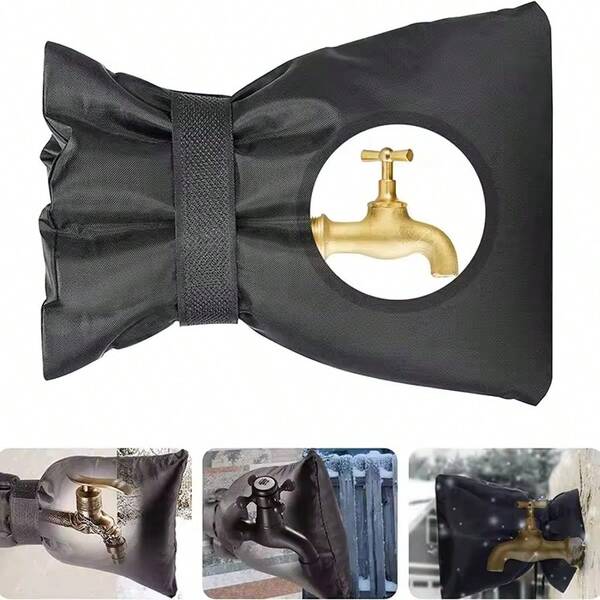 Winter Insulation And Waterproof Faucet Frost Cover, Multifunctional And Simple To Use In Various Scenes, Outdoor Pipe Insulation Cover, For Winter