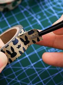 6 pinzas de colores antiestáticas, herramientas de papelería con punta de precisión y punta curva, kit de herramientas DIY para planificadores