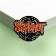 Personality Music Band Brooch Alloy Rock Apparel Accessories Badge Fashion Letter Geometric Decorative Badge - XZ871 - 查看 6