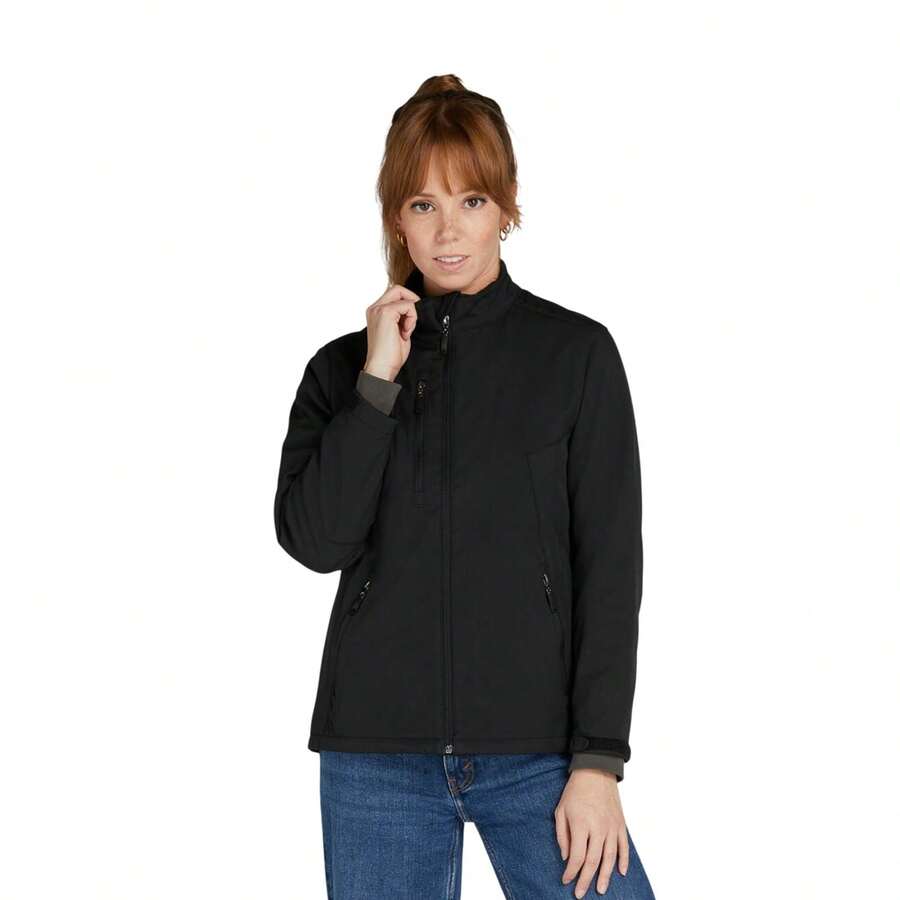SG Dam/dam Signature Tagless Soft S-jacka (svart) - Kaffebrun - Visa 1