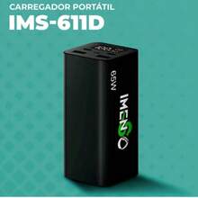 Carregador Portátil Power bank Slim Ultra Rápido 65w 20000mah Imenso IMS-611D