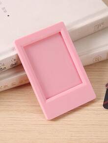 1 szt. wielokolorowa 3-calowa magnetyczna plastikowa ramka na zdjęcia, magnetyczna naklejka na lodówkę, do zdjęć z aparatu natychmiastowego i mini kartek, odpowiednia do spersonalizowanej dekoracji lodówki, prezent dla przyjaciół, na Halloween, Boże Narodzenie