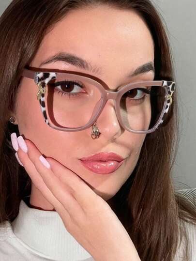 نظارة شمسية كلاسيكية بإطار كبير على شكل عين القطة للرجال والنساء بتصميم فني عصري متعدد الاستخدامات، للارتداء اليومي والموضة البانك