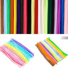 Premium White Chenille Pipe Cleaners Set With Instructional Video - Flexible & Plush Craft Rods For DIY Projects, Christmas Decorations & More