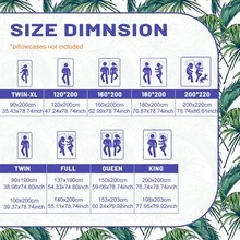 1 Peça Lençol Ajustável com Estampa de Folha de Palmeira Respirável, Capa de Colchão Macia e Confortável para Quarto, Quarto de Hóspedes e Dormitório, Protetor de Colchão, Roupa de Cama (Fronha Não Incluída)