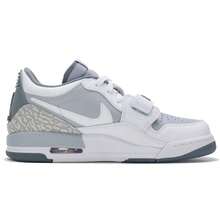 Nike 儿童款 Air Jordan Legacy 312 Low (GS) 休闲运动鞋，轻便舒适，CD9054-005 - 狼灰/白/冷灰/校園紅 - 查看 2