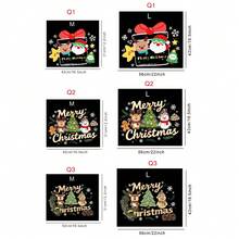 ‌1PC Cartoon Christmas Decoration Stickers - Static Cling Window Decals For Glass Door, Multiple Sizes, Festive Holiday Decorations, Cute Xmas Stickers, DIY Party Decor, Waterproof Removable Stickers, Gift For Kids & Adults Home Decor Christmas Decorations Room Decor Wall Decor Wall Stickers Wall Sticker Christmas Decorations Home - Multicolor - View 6