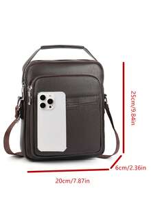 Fashionable Casual Men's One Shoulder Messenger Bag, Suitable For Outdoor, Travel, Shopping, Commuting - Multicolor - View 2