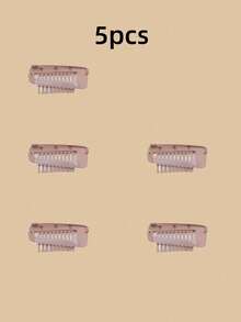 5pcs New Hair Clips Set For Wigs, Hats, Veils, Scarves, Fixation Clips, Suitable For Women, Hair Slide, Hair Barrettes - Multicolor - View 10