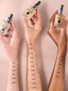 Catrice HD Liquid Coverage Foundation 020, Lätt flytande, Flytande textur, Naturlig concealing, Ansiktsconcealing, Jämn hudton, Daglig pendling, Naturlig makeup, Lätt heltäckande, 30 ml/1,01 fl.oz. - 020 - Visa 10
