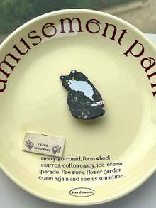 Cute Cartoon Dog Hairpin, Fashionable And Adorable Side Clip For Bangs And Flyaways, Rhinestone Decorated, Versatile Acetate Hair Clip, Suitable For Adults - Multicolor - View 24