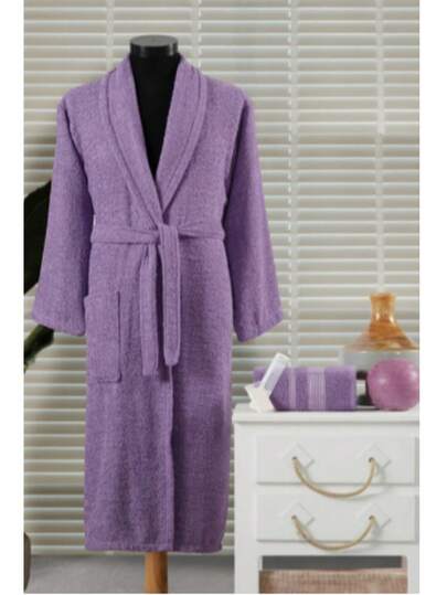 Accappatoio unisex - 70% cotone, 30% poliestere | Morbido, assorbente e durevole | Disponibile nelle taglie S, M, L, XL - Prodotto in Turchia