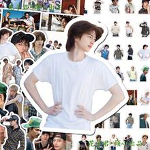 CORTIS 小卡片 + 高清防水贴纸 - 、James Zhao Yufan、Juhoon Kim Juhun | 出道曲《Go》出自专辑《COLOR OUTSIDE THE LINES》| 韩流偶像卡，适合粉丝收藏、礼物、专辑装饰、圣诞礼物，韩流粉丝必备，适用于装饰水杯、书籍、iPad