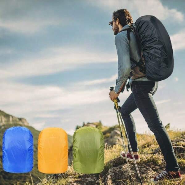 Backpack Rain Cover Outdoor Mountaineering Backpack Rain Cover Waterproof Cover Backpack Waterproof Cover Outdoor Mountaineering Backpack Waterproof Cover Dustproof Cover