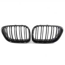 Paire de calandres sport noires brillantes pour capot pour BMW X5 E53 1999 2000 2001 2002 2003, calandre de course, style automobile