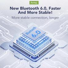 HTC NE20藍牙耳機 多國語言翻譯 立體聲播放 人體工學設計佩戴舒適 續航持久 高清通話品質 白色 - 白色 - 查看 4