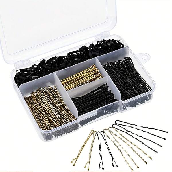 1pc Multi-Layer Hair Clip And Jewelry Storage Box For Travel (Box Only, No Contents)
