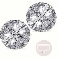 2 piezas Porristas sosteniendo bolas con pompones y cintas, props para espectáculos de danza, props para juegos de danza cuadrada, para fútbol, baloncesto, fútbol y actuaciones deportivas, deportes de equipo, danza y animación