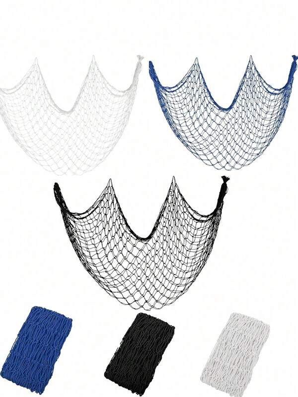 Underwater Theme Fishnet - Handmade With Natural Shells, Party Decor/Photo Background/Wall Hanging For Kids/Adults, Back-To-School/Beach Party, Winter Holidays/Thanksgiving, Friendship Gifts/Housewarming, Bohemian Ocean (Underwater Decor/Beach Party/Photo Backdrop/Fishnet Wall/Thanksgiving Party/Bohemian Style)