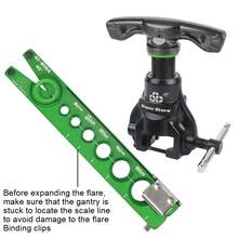 Reamer Flaring Tool Copper Pipe Flaring Tool Eccentric Tube Expander Tool Refrigeration Tools ST-806A Copper Tube Expander - Black - View 4