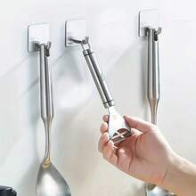 不锈钢象鼻形挂钩，适用于浴室、厨房、玄关等场所，可悬挂衣物、毛巾、厨房用具等。承重力强，有助于保持空间整洁有序。其他挂钩 - 彩色 - 查看 7