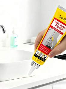 Waterproof And Leakproof Magic Repair Paste: Repairs Cracks, Holes, And Seals In Ceilings, Walls, And Pipes. Quick-Drying, Long-Lasting, And Excellent For Bathrooms, Kitchens, Walls, Pipes, Etc. (The Pointed Design Allows For Greater Control, Making It A Convenient, Oversized DIY Tool For Repairs.) (New And Old Versions Are Sent Randomly.)