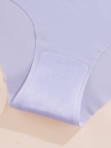 Aofeiqike 6pcs High Quality European & American Style Plus Size Women's High Waist Sexy Seamless Briefs, Breathable Soft Comfortable Underwear