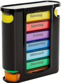 2025 New Multi-Language Drawer Pill Box, Convenient Medication Organizer Travel Essentials For Holiday Vacation Medicine Organizer Emergency Kit