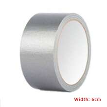 1卷超强粘性布基胶带，白银双色，多用途，不留残胶，可徒手撕开，适用于管道维修、窗户密封、展览地毯固定、家庭使用 - 彩色 - 查看 14