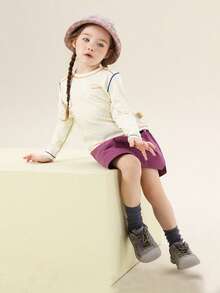 7-18 Years Old Unisex Children Retro Gray Outdoor Running Hiking Training Shoes, Casual Lace-Up Round Toe Purple Star Pattern Sneakers For School, Travel, Daily Wear