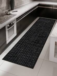 Gold Non-Slip Runner Mat 1.35 X 0.45 - Negro - Ver 2