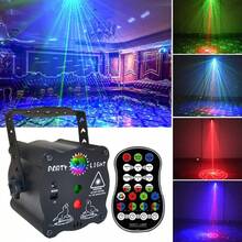 USB Powered Laser Lights, DJ Disco Stage Party Lights, 120 Lighting Effects, Projection Lights For Christmas And Halloween Decoration, Voice Controlled Strobe Projectors, Karaoke Bars, KTV Bars, Dance Gifts, Birthdays And Weddings - ánh sáng màu - Xem 12