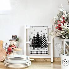 2/4 Piece Set, Christmas Dish Towels, Modern Dish Cloths With Super Absorbent Microfiber In Black Style, Tea Towels, Rags And Hand Towels, Which Are Very Suitable For Cooking, Baking, Cleaning, Giving To Neighbors, Mothers, Friends, Birthdays, Christmas, Housewarming, Kitchen Decoration And Household Items. - Multicolor - View 6