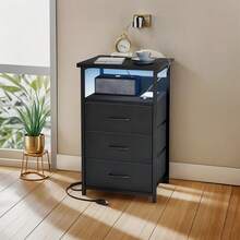 Nightstands - Black - View 11