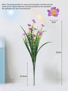 5 قطع/10 قطع من النباتات الاصطناعية متعددة الألوان مع ثمار وأزهار البابونج الصغيرة، ديكور منزلي نباتات خضراء مزيفة، مناسبة لعيد الميلاد، عيد الحب، عيد الأم، عيد الأب، عيد الفصح