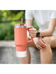 2 piezas/1 pieza Funda de silicona para vasos, cubierta protectora anti-arañazos y abolladuras, se ajusta a vasos de vidrio de 40oz, 30oz, 20oz, compatible con vasos y tazas aisladas, accesorios para vasos para deportes y actividades al aire libre