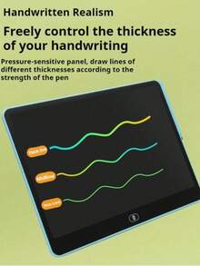 1pc, 8-Inch, 11-Inch,13-Inch,LCD Writing Board, Color Screen Graffiti Board Drawing Board, Writing Board, Educational Christmas Birthday Gift, Learning Board, Halloween, Christmas And Thanksgiving Gifts, Easter Gifts