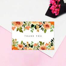 Tarjetas de felicitación personalizadas, tarjetas de agradecimiento con motivos florales, tarjetas de agradecimiento por regalos, tarjetas de agradecimiento por bodas, tarjetas de felicitación con texto personalizado, tarjetas del Día de la Madre, tarjetas de cumpleaños, tarjetas de agradecimiento, fiestas, celebraciones, cumpleaños, temporada de bodas, tarjetas con mensajes de regalo, postales, tarjetas de felicitación por bodas, cartas de amor, temporada de bodas - tarjeta - Ver 10