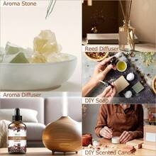 Hllozzi Coffee Essential Oil 30ml/60ml/100ml Coffee Essential Oil - Suitable For Humidifiers, Soap Making,DIY Candle Making Long-Lasting,Aromatherapy With Dropper, Suitable For A Variety Of Scenes, Office, Yoga, Home Fragrance, Bedroom Accessories, Convenient Design, Very Suitable For Gift Giving - Coffee - View 8