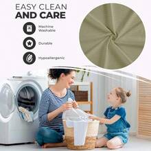 Jena Cotton Textured  Woven Blanket, Throw, Sage