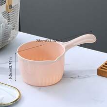 1pc Thick Plastic Water Scoop, Household Kitchen Water Scoop, Bathing Water Scoop, Drifting Water Scoop, Shampoo Water Scoop, Pet Bathing Water Scoop