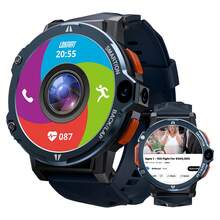 LOKMAT APPLLP 6 PRO Smartwatch, Equipped With A 2.02-Inch HD Screen, HD Dual Cameras, Compatible With Android And IOS Systems, Supports 2G/3G/4G/5G SIM Cards, Independent Calls, Cellular Data, Wi-Fi Internet Access, APP Information Push, Reminders, Download Of Third-Party Applications, And Is Equipped With Android System
